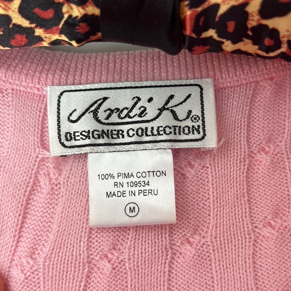 Ardi K pink cableknit sweater - Picture 3 of 3